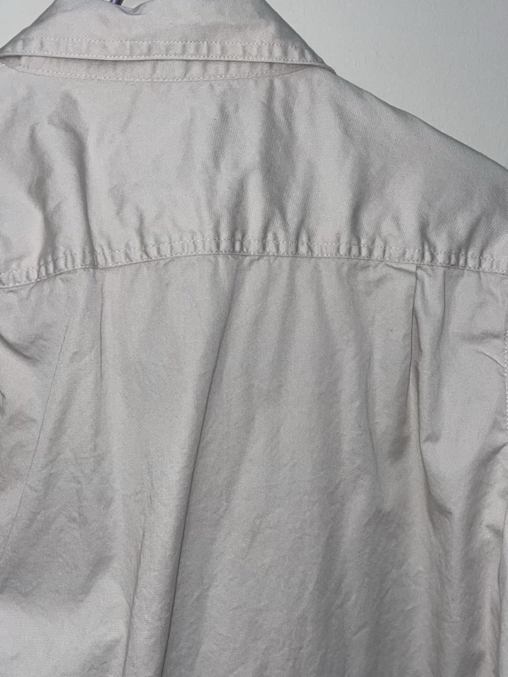 RB Sellars Sandy Womens Half Button L/S Shirt AU 12/US 8 Khaki Western Workwear - Picture 8 of 12